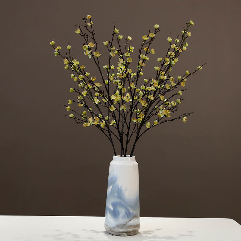 Fake Plum Blossom Spray Set of 6