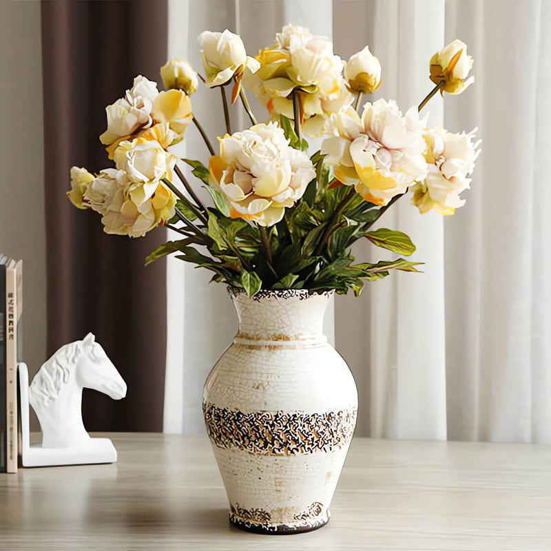 Autumn Silk Peony Artificial Flower