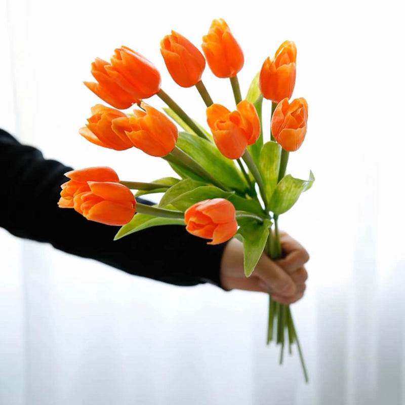 Natural Touch Tulips Stems (Set of 12)