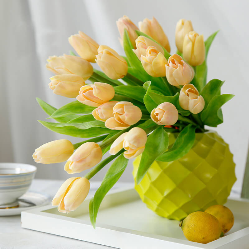 Natural Touch Tulips Stems (Set of 12)