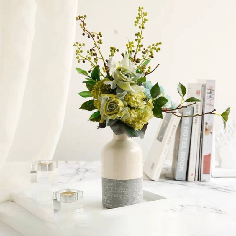 Forest Green Fake Bouquet
