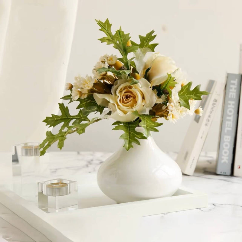 Pale Yellow Fake Bouquet