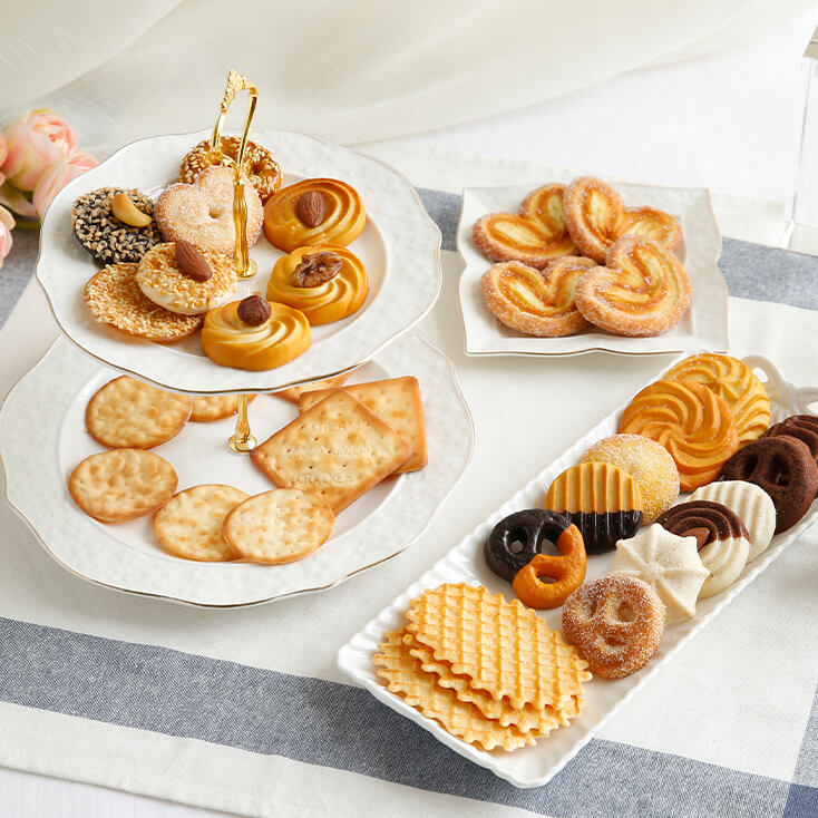 Faux Cheese Soda Crackers Set