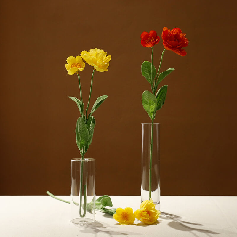 Fake Rosemary Flowers Set of 6