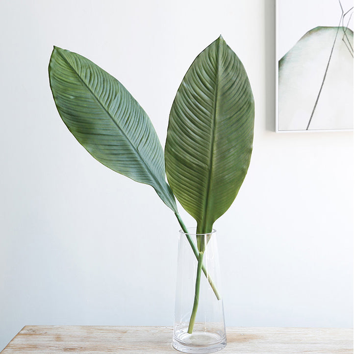 Fake Philodendron Tropical Branch