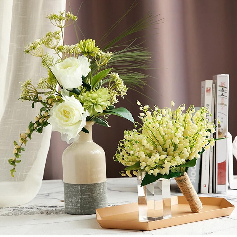 Pale Green Fake Bouquet