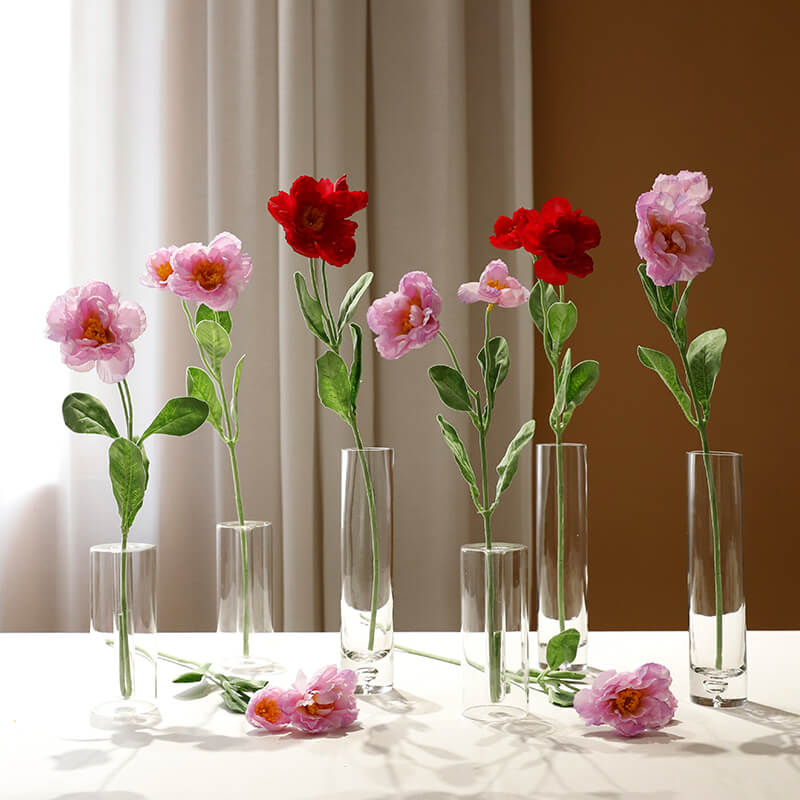 Fake Rosemary Flowers Set of 6