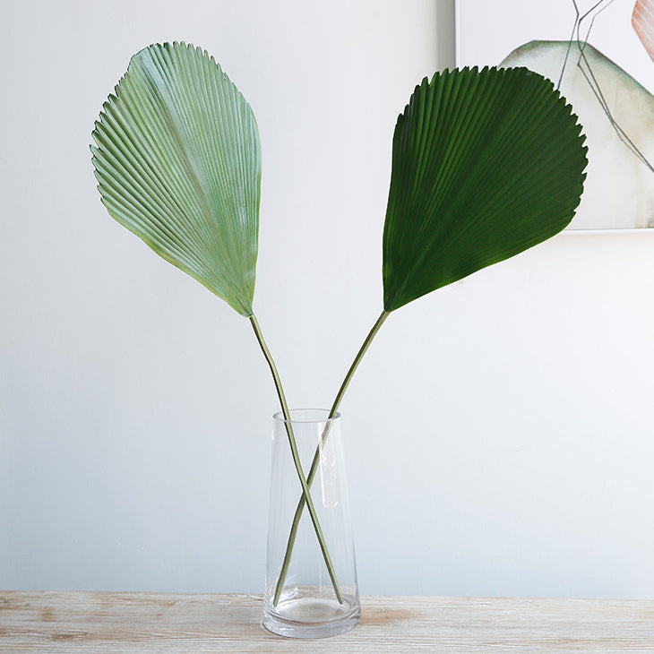 Artificial Plants Fan Palm Leaf Branch