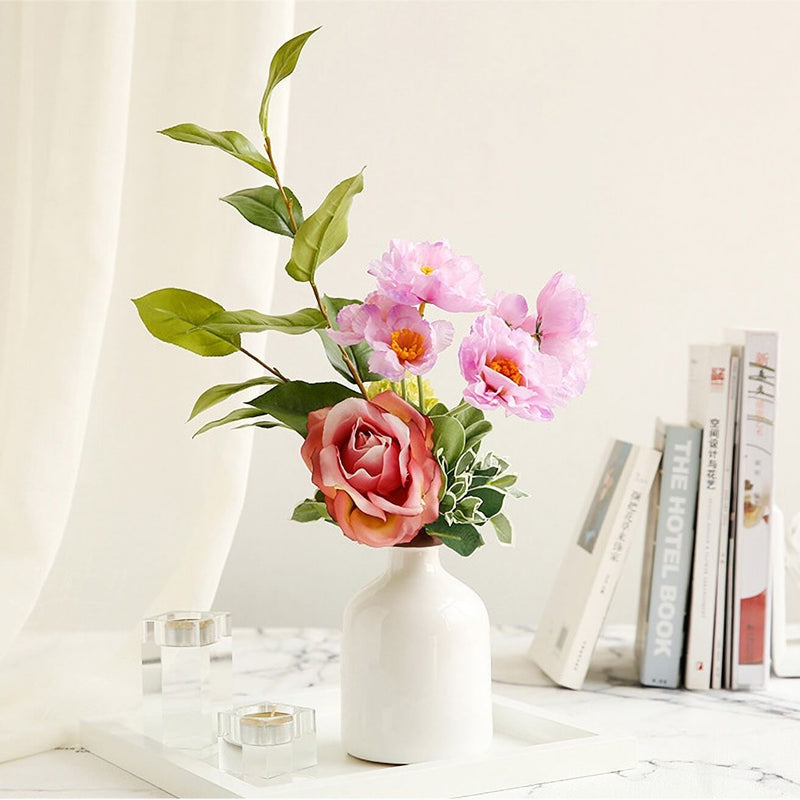 Pale Purple Fake Bouquet
