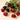 Artificial Velvet Roses Set of 6
