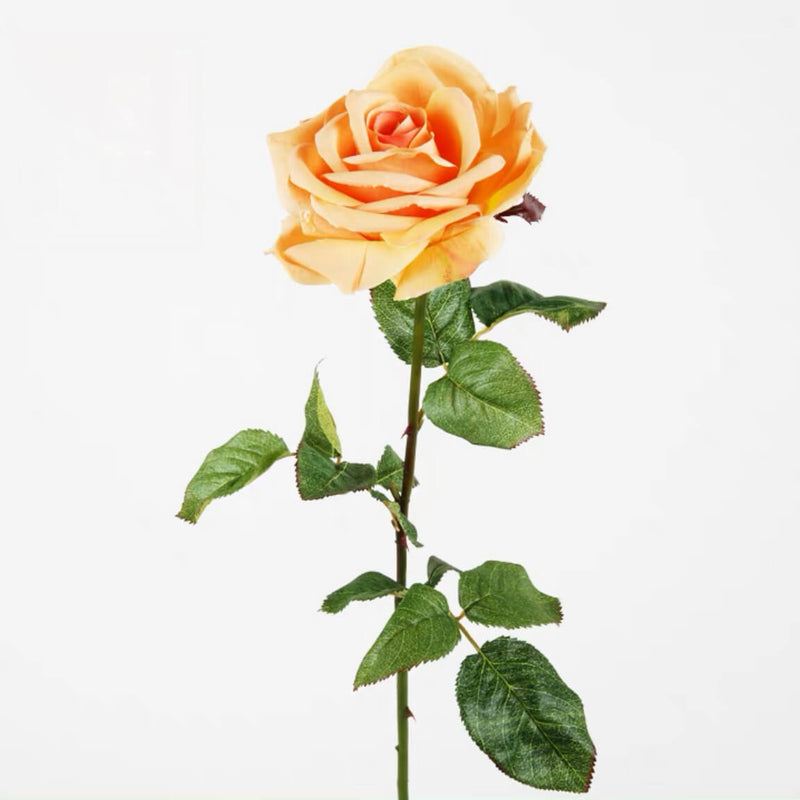 30" Nearly Natural Silk Rose