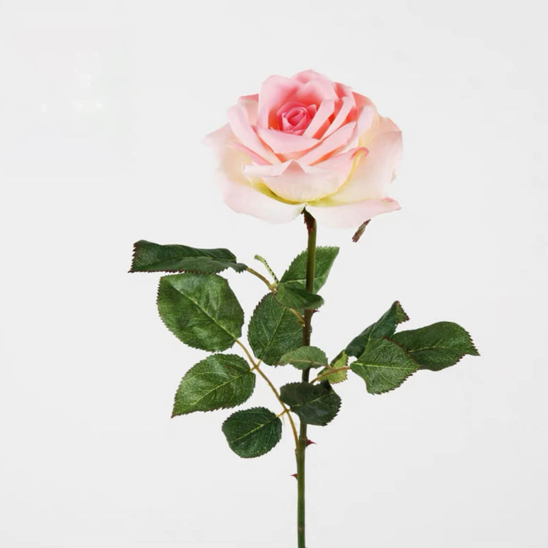 30" Nearly Natural Silk Rose