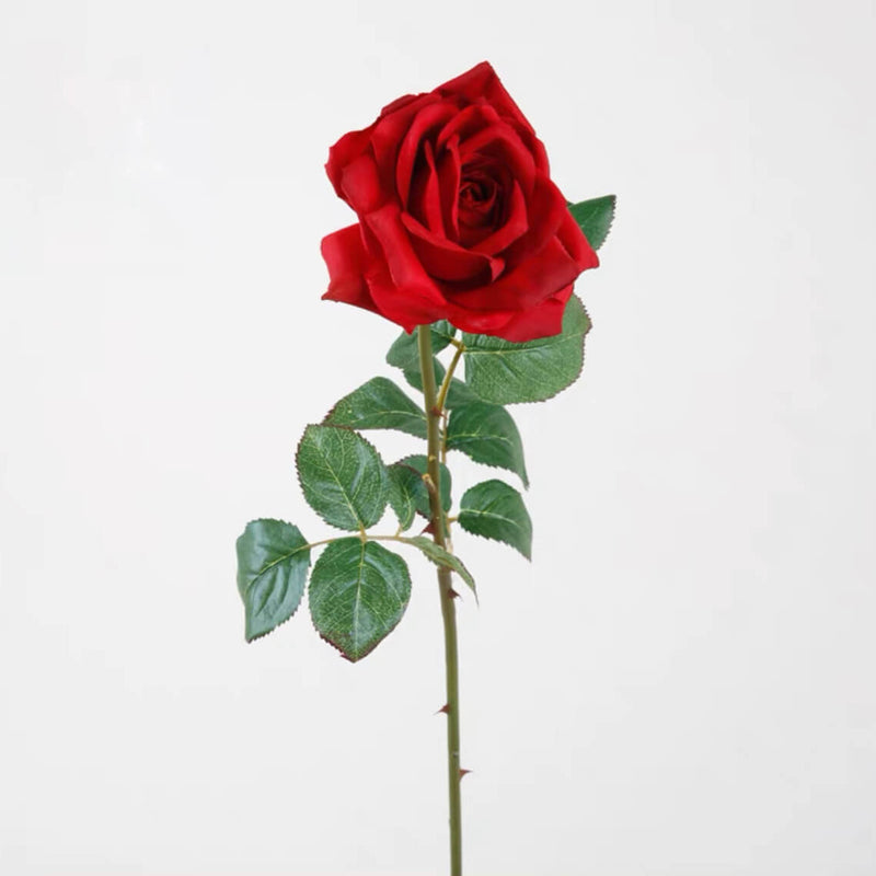 30" Nearly Natural Silk Rose