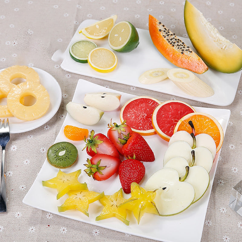 Fake Carambola Slices (Set of 4)