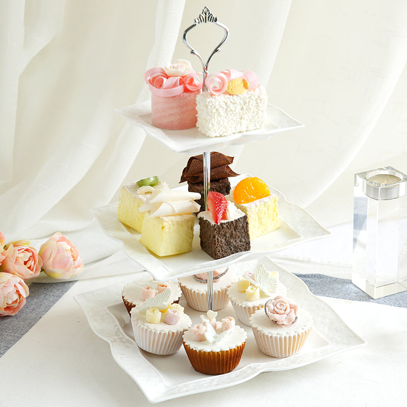 2.5" Romantic Flower Cupcake Set